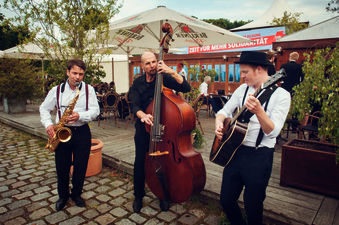 Jazzband Hintergrundmusik Feier